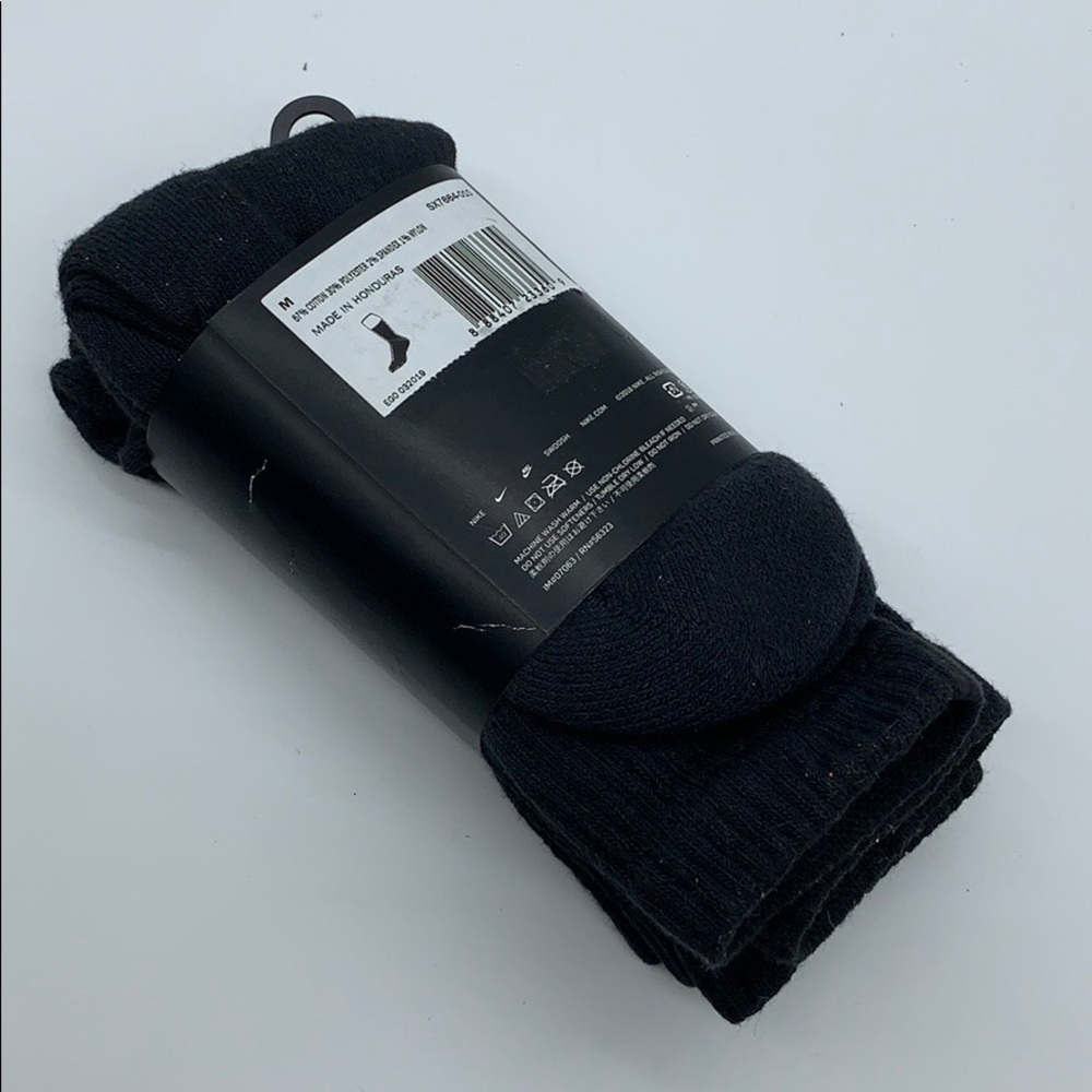 NIKE EVERYDAY COTTON CUSHIONED CREW wmns SOCKS 3 pairs socks set - Picture 4 of 16